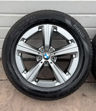 4x Original BMW X1 iX1 U11 X2 U10 17 Zoll Winterräder Sternspeiche 875 6898044 DOT22/24 7mm - Bild 5