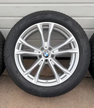 4x Original BMW 7er G70 i7 X3 G45 19 Zoll Winterräder Doppelspeiche 903 DOT24 7,5mm - Bild 3