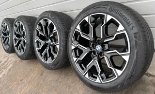 4x Original BMW 7er G70 i7 X3 G45 20 Zoll Sommerräder Doppelspeiche M1036 DOT25 6-6,7mm - Bild 1