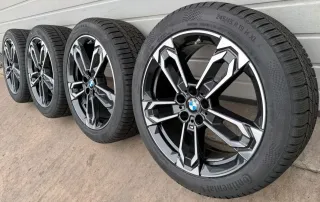 4x Original BMW X1 iX1 U11 X2 IX2 U10 19 Zoll Winterräder Doppelspeiche M871 DOT23 - Bild 1