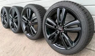 4x Original Mini Cooper S 17 Zoll Winterräder Track Spoke 562 6866366 DOT20 7-8mm - Bild 1