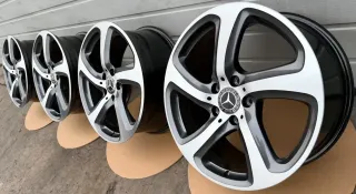 4x Original Mercedes E Klasse W213 S213 A238 18 Zoll Alufelgen A2134016200 8,0J ET43 NEU - Bild 1