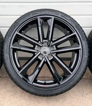 4x Original Audi A6 4K C8 21 Zoll Winterräder 4K0601025AE 8,5Jx21 ET43 DOT24 NEU - Bild 4