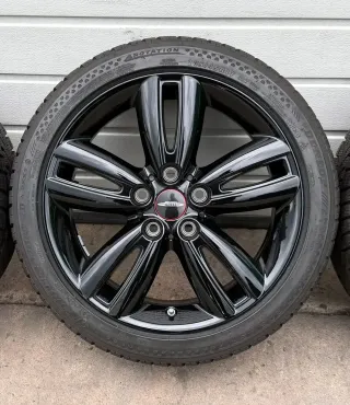4x Original Mini Cooper S 17 Zoll Winterräder Track Spoke 562 6866366 DOT20 7-8mm - Bild 4