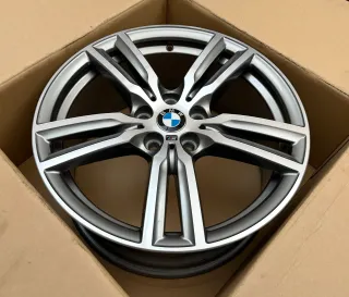 1x Original BMW 2er AT F45 GT F46 18 Zoll Alufelge Doppelspeiche M486 7848602 8,0Jx18 ET57 - Bild 2