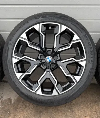 4x Original BMW 7er G70 i7 X3 G45 20 Zoll Sommerräder Doppelspeiche M1036 DOT25 6-6,7mm - Bild 4