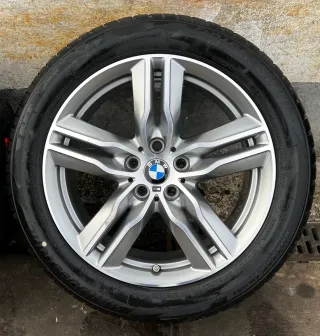 4x Original BMW X1 F48 X2 F39 18 Zoll Winterräder Doppelspeiche M570 Runfalt DOT17 6-7mm ! - Bild 2