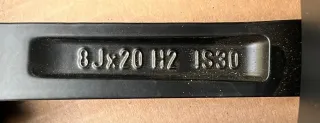 1x Original BMW 5er G30 G31 20 Zoll Y Speiche M846 Alufelge 8747236 8,0Jx20 ET30 VA NEU - Bild 6