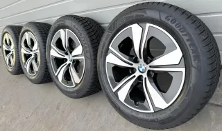 4x Original BMW I4 4er Gran Coupe G26 17 Zoll Winterräder Aerodynamik 842 6896764 DOT26 NEU - Bild 1