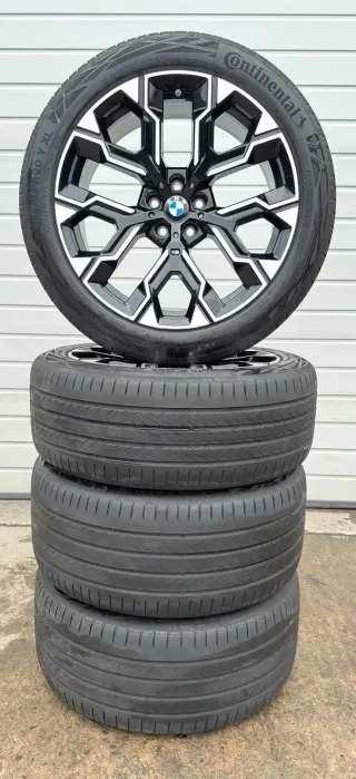 4x Original BMW 7er G70 i7 X3 G45 20 Zoll Sommerräder Doppelspeiche M1036 DOT25 6-6,7mm - Bild 6