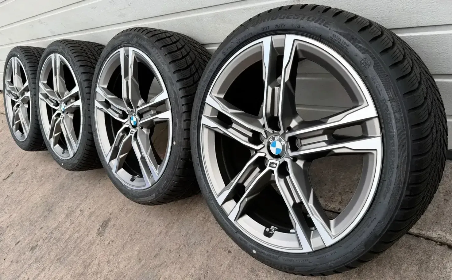 4x Original BMW 1er F40 2er GranCoupe F44 18 Zoll Winterräder Doppelspeiche M556 DOT20 NEU - Bild 1