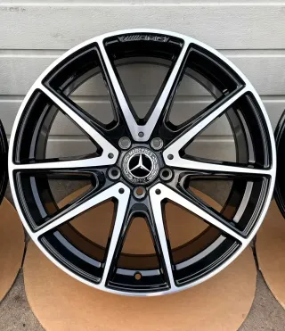 4x Original Mercedes E Klasse W213 S213 C238 19 Zoll AMG Alufelgen A2134017300 / A2134017400 - Bild 4
