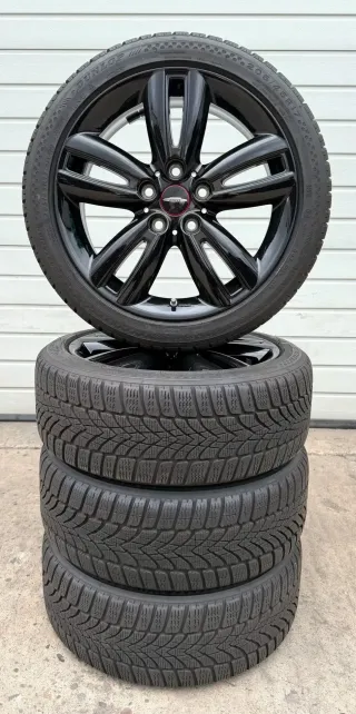 4x Original Mini Cooper S 17 Zoll Winterräder Track Spoke 562 6866366 DOT20 7-8mm - Bild 6