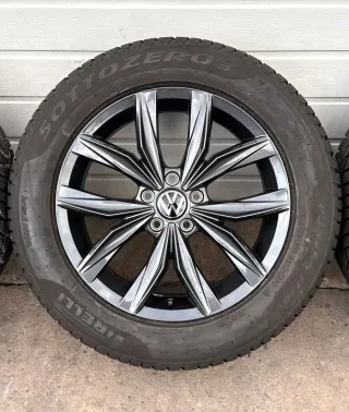 4x Original VW Tiguan II 5N AD1 All Space 18 Zoll Winterräder Kingston DOT25 6-8mm - Bild 4
