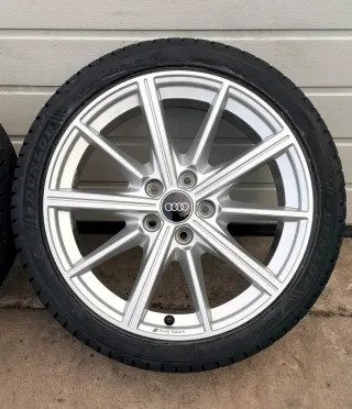 4x Original Audi A3 S3 8Y 18 Zoll Winterräder 10-Speiche 8Y0601025CR DOT26 - Bild 2