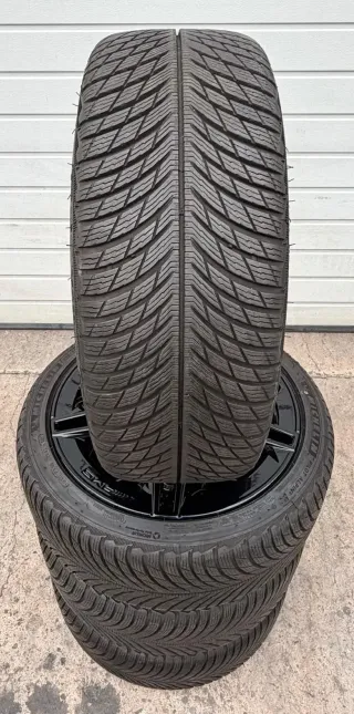 4x Original Mercedes A Klasse A35 AMG 18 Zoll Winterräder A1774014000 DOT21 7-7,5mm - Bild 8