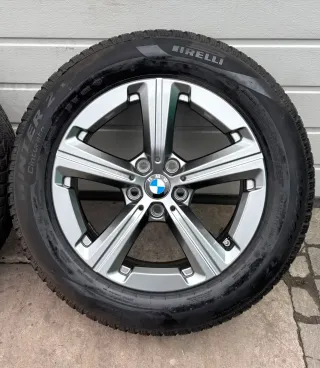 4x Original BMW X1 iX1 U11 X2 U10 17 Zoll Winterräder Sternspeiche 875 6898044 DOT22/24 7mm - Bild 2