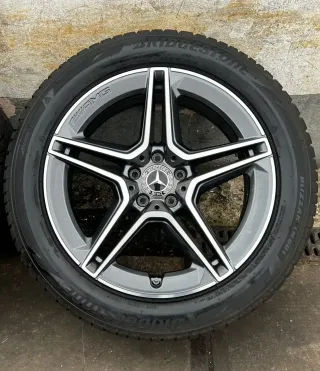 Original Mercedes GLA H247 GLB X247 19 Zoll AMG Winterräder A2474011500 DOT21/22 TOP - Bild 2