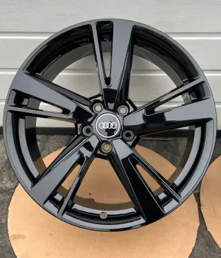 4x Original Audi A3 S3 RS3 8V 19 Zoll Alufelgen Blade 8V0601025EJ 8,0Jx19 ET49 BLACK NEU - Bild 5