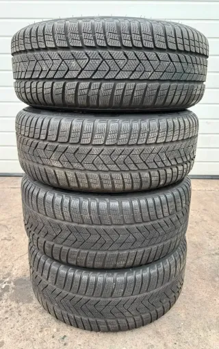 4x Original BMW 3/4er F30 F31 F32 F36 18 Zoll Winterräder Doppelspeiche 397 RSC DOT24 7-8mm - Bild 8