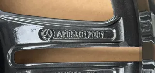 4x Original Mercedes C63 A205 C205 19 Zoll AMG ALUFELGEN A2054012001/2101 NEU - Bild 7