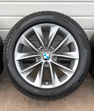 4x Original BMW X3 F25 X4 F26 18 Zoll Winterräder V Speiche 307 6787578 DOT24 RDK - Bild 3