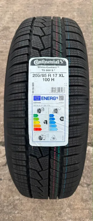 1x Winterreifen 205/65 R17 100H XL Continental Winter Contact TS860S * DOT23 NEU - Bild 1