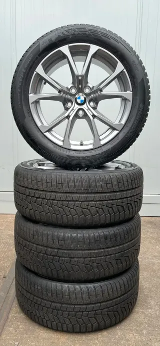 4x Original BMW 3er G20 G21 4er G22 G23 17 Zoll Winterräder V Speiche 776 DOT23 6-7mm - Bild 6