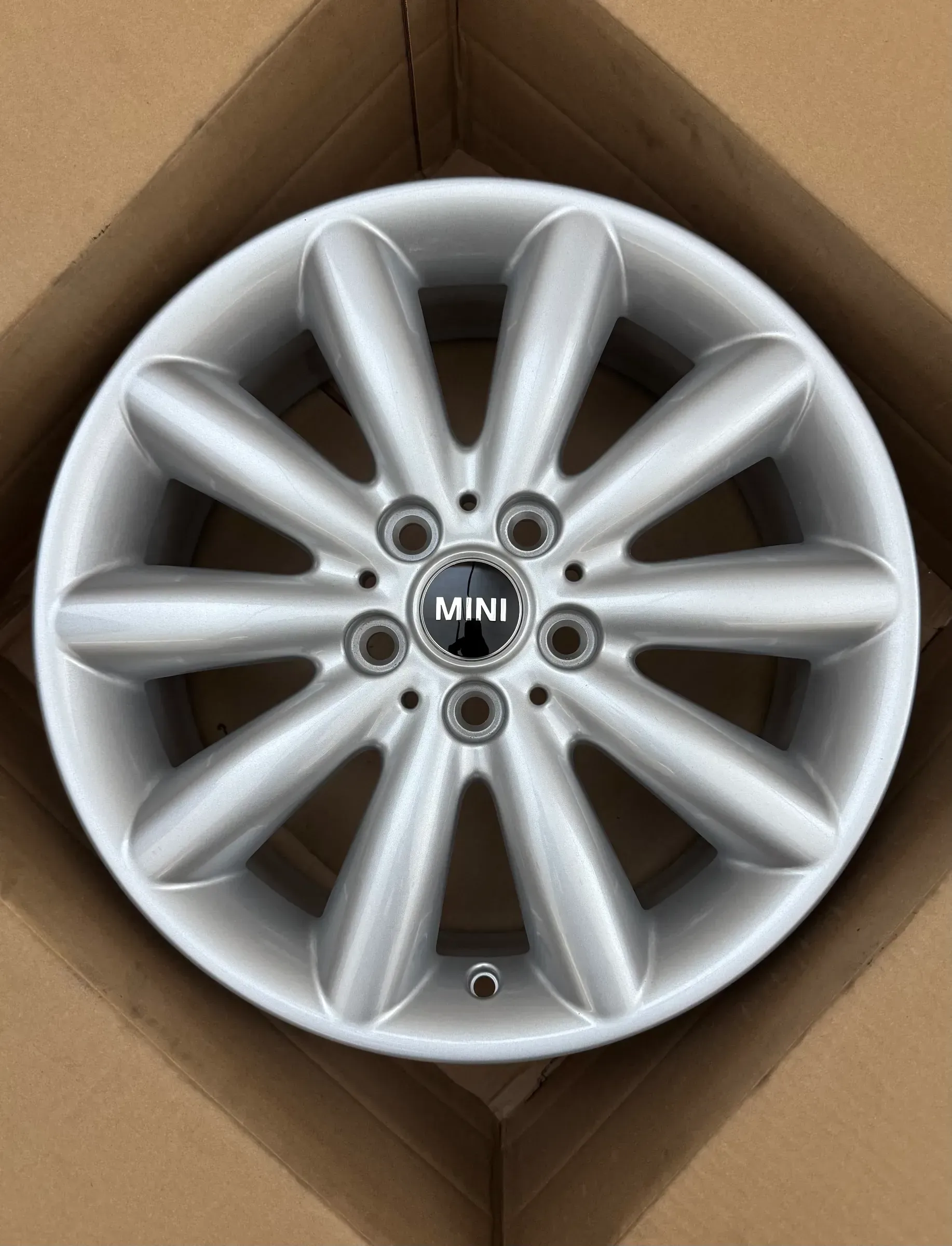 1x Original Mini F55 F56 F57 17 Zoll Alufelge Cosmos Spoke 499 6855108 7,0JX17 ET54 NEU - Bild 1