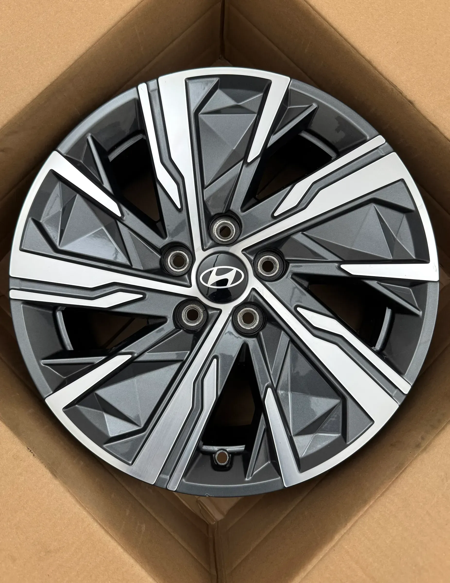 1x Original Hyundai Tucson IV NX4A NX4E 17 Zoll Alufelge 52910-N7160 7,0JX17 ET43,5 - Bild 1