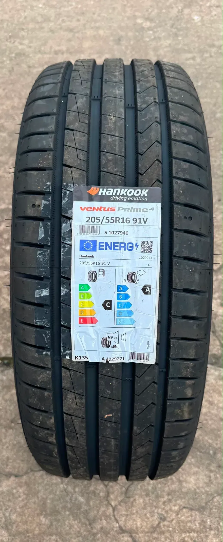 1x Sommerreifen 205/55 R16 91V Hankook Ventus Prime 4 K135 DOT24 NEU - Bild 1