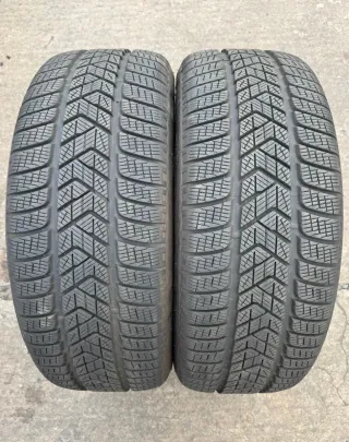 2x Winterreifen 235/55 R19 101H Pirelli Scorpion Winter MO DOT24 7,9-8,5mm - Bild 1