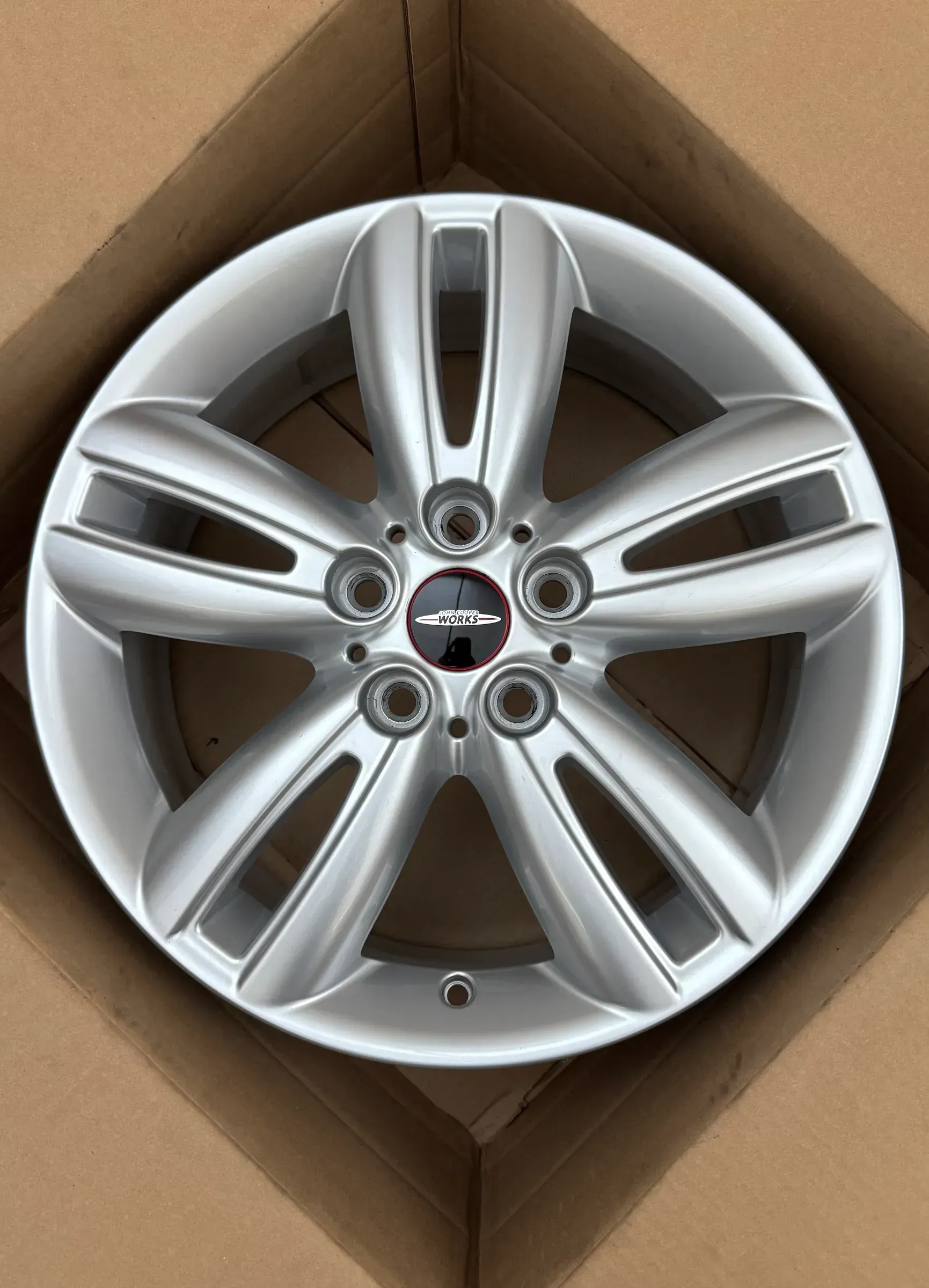 1x Original Mini Cooper S F55 F56 F57 17 Zoll Track Spoke 562 Alufelge 6858899 NEU - Bild 1