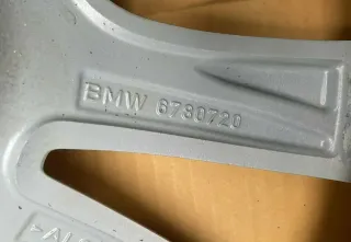 1x Original BMW 5er F10 6er F12 F13 F06 17 Zoll Alufelge V Speiche 236 6780720 8JX17 ET30 - Bild 4
