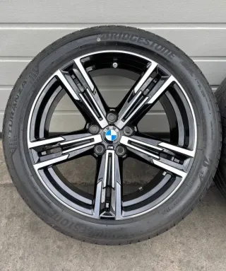 4x Original BMW 3er G20 G21 4er G22 G23 18 Zoll Sommerräder Doppelspeiche M848 DOT23 6mm - Bild 5