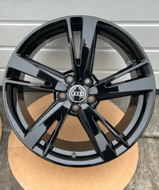 4x Original Audi A3 S3 RS3 8V 19 Zoll Alufelgen Blade 8V0601025EJ 8,0Jx19 ET49 BLACK NEU - Bild 2