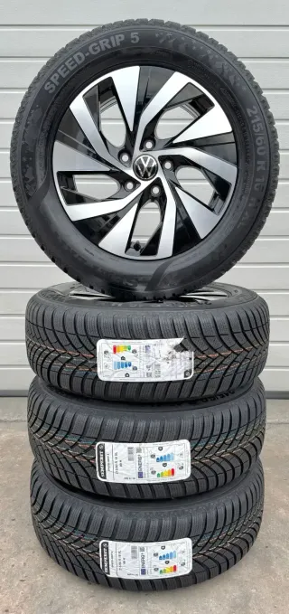 4x Original VW Passat B9 3J 16 Zoll Winterräder Venezia 3J0601025S DOT25 NEU - Bild 7