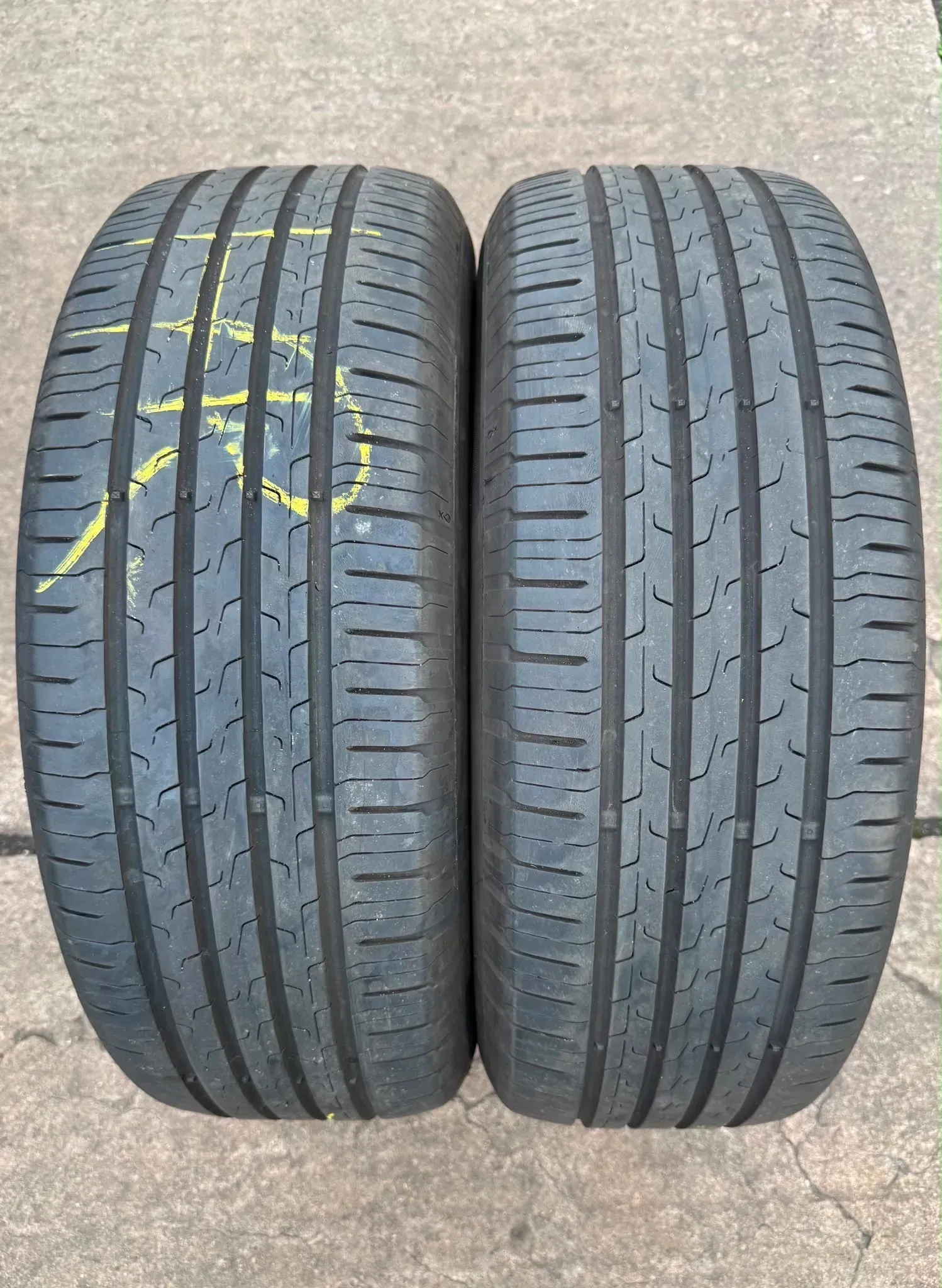 2x Sommerreifen 215/60 R16 95V Continental Eco Contact 6 DOT24 5-5,7mm - Bild 1