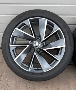 4x Original Skoda Enyaq IV 5A Elroq PYL 20 Zoll Sommerräder Vega 5LA601025DC -DE DOT26 NEU - Bild 5