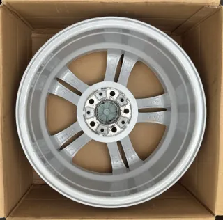 1x Original BMW X3 E83 17 Zoll Alufelge Doppelspeiche 112 3401200 8,0JX17 ET46 TOP - Bild 3