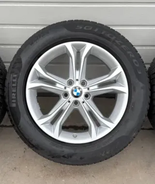 4x Original BMW X3 G01 X4 G02 18 Zoll Winterräder Doppelspeiche 688 DOT22 RDK 6,3-7,4mm - Bild 3