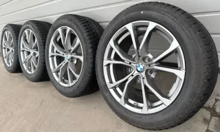 4x Original BMW 2er G42 3er G20 G21 4er G22 G23 17 Zoll Winterräder V-Speiche 776 DOT23 7-8mm - Bild 1