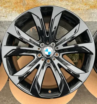 4x Original BMW X5 F15 X6 F16 20 Zoll Sternspeiche 491 Alufelgen 6858527 6858528 - Bild 3