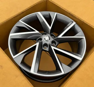 1x Original Skoda Superb III 3V 19 Zoll Alufelge Vega 3V0601025AP 8,0Jx19 ET44 NEU - Bild 2
