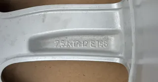 Original Audi A3 S3 8P 17 Zoll Alufelge 5-V-Speichen-Design 8P0601025BK 7,5Jx17 ET56 - Bild 6
