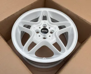 1x Original Mini R50 R52 R53 R55 R56 R57 16 Zoll Alufelge S-Winder Spoke 102 6769408 - Bild 2