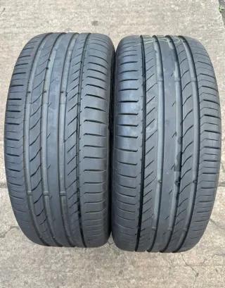 2x Sommerreifen 245/45 R18 100W XL Continental Conti Sport Contact 5 DOT24 6,2-6,8mm - Bild 1
