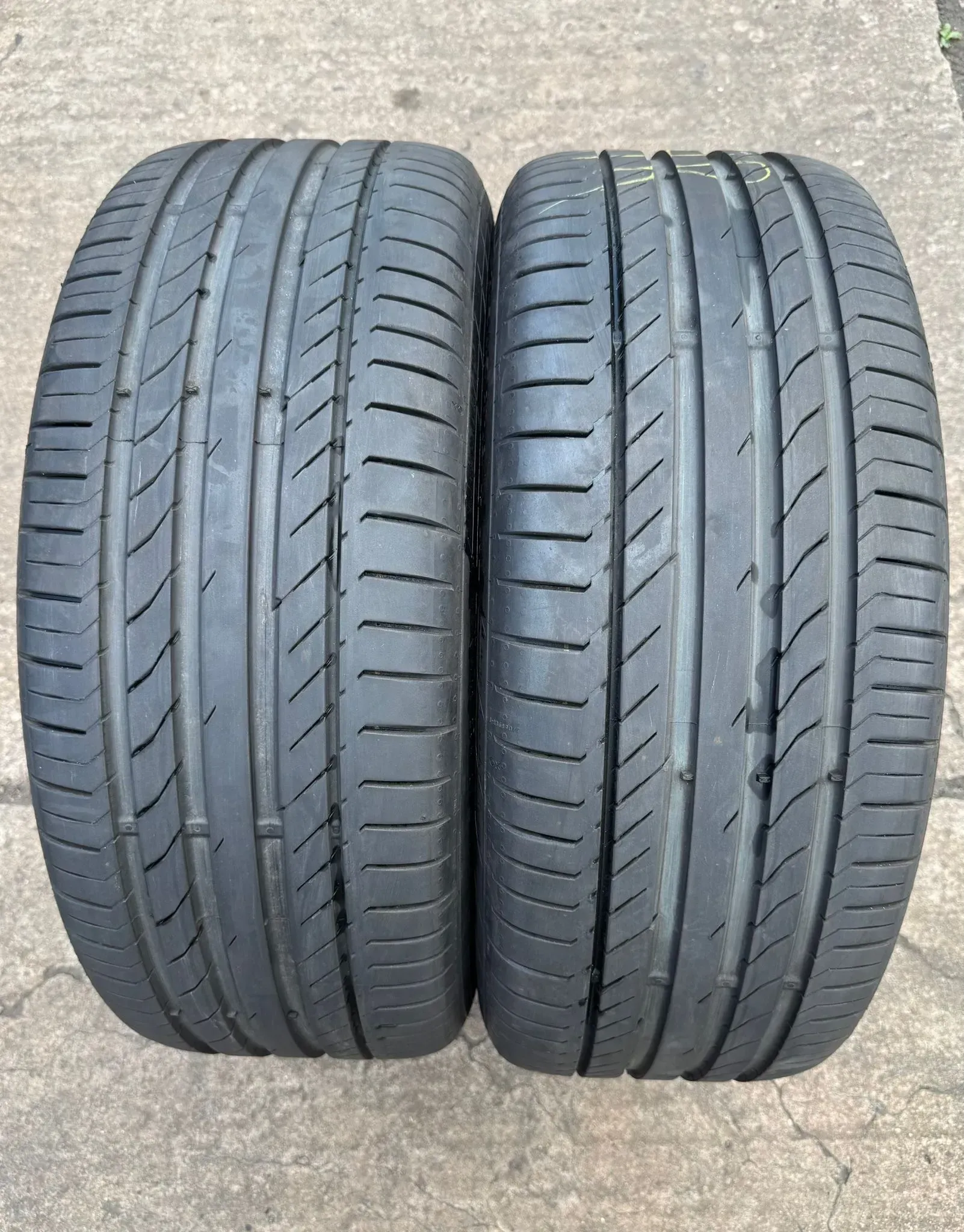 2x Sommerreifen 245/45 R18 100W XL Continental Conti Sport Contact 5 DOT24 6,2-6,8mm - Bild 1