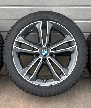 4x Original BMW 1er F40 2er GranCoupe F44 17 Zoll Winterräder Doppelspeiche 549 DOT25 RFT NEU - Bild 3