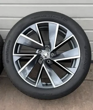 4x Original Skoda Enyaq IV 5A Elroq PYL 20 Zoll Sommerräder Vega 5LA601025DC -DE DOT26 NEU - Bild 2
